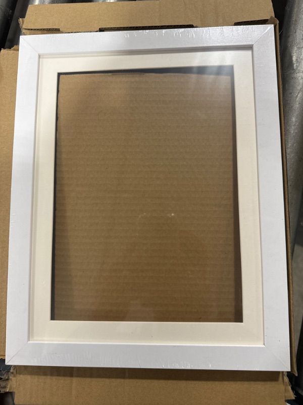 Photo 1 of Kids Art Frame 8.5'' x 11'' Artwork Frames Front Opening Changeable Art Storage Frame Wooden White Picture Frame with Acrylic Plate Bulk for Child Photo Drawing Craft Wall Display Decor

