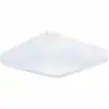 Photo 1 of 15 in. White LED Low-Profile Residential Square Flush Mount
