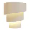 Photo 1 of 1-Light White Indoor Spiral Wall Sconce Iron Decorative Wall Lamp for Bedroom Aisle Staircase Balcony
