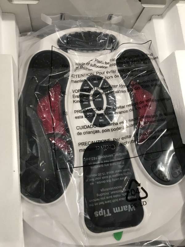 Photo 2 of Creliver Foot Circulation Plus EMS & TENS Foot Nerve Muscle Massager, Electric Foot Stimulator Improves Circulation, Feet Legs Circulation Machine Relieves Body Pains, Neuropathy (FSA or HSA Eligible)