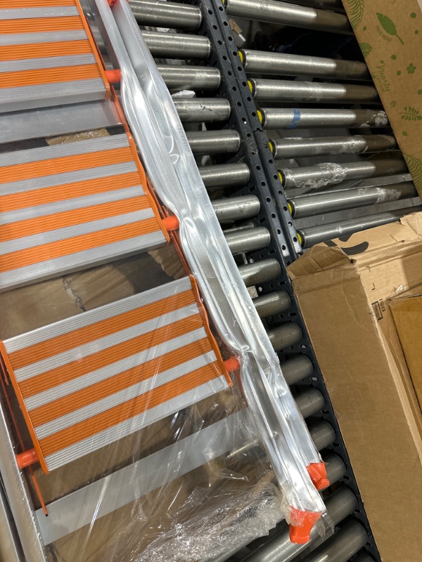 Photo 1 of LUISLADDERS 3 Step Stool Aluminum Lightweight Step Ladder Folding Anti-Slip with Rubber Hand Grip 350lbs Capacity Home and Kitchen Anti-Slip Stepladders