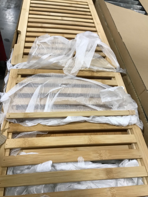 Photo 1 of WHOLE HOUSEWARES Bamboo Shoe Rack Cabinet - Shelf Storage with Doors for Bathroom, Bedroom, and Kitchen- Freestanding Entryway Organizer Furniture - Multi-Tier Wood Cabinets for Small Spaces