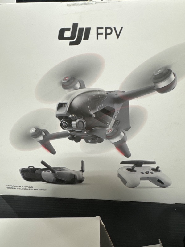 Photo 1 of DJI FPV Explorer Combo (Goggles Integra), Immersive Flight Experience, 4K/60fps Super-Wide 150° FOV, 10km HD Low-Latency Video Transmission, Emergency Brake and Hover, First-Person View Drone
