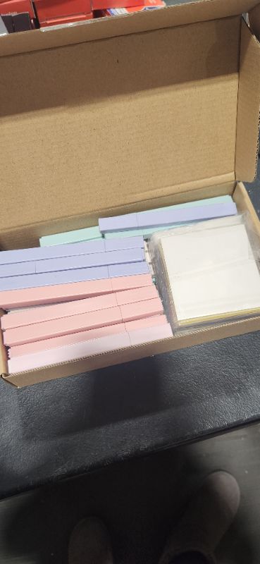 Photo 2 of Colarr 60 Pcs Bible Highlighter Chisel Tip and Sticky Notes Set 48 Pcs Aesthetic Highlighters Pastel Highlighter 12 Pads Cute Sticky Notes 600 Sheets Transparent Self Stick Note Pads 3 x 3 Inch
