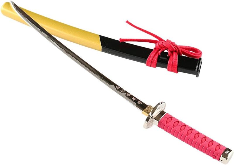 Photo 1 of Samurai Sword Letter Opener, ODA NOBUNAGA Model, Japanese Stainless Steel Blades Mini Katana 