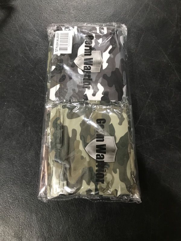 Photo 2 of 4 Pack Tubular Neck Gaiter Covering for Outdoors Dust Sun and Wind Camouflage Pack of 4