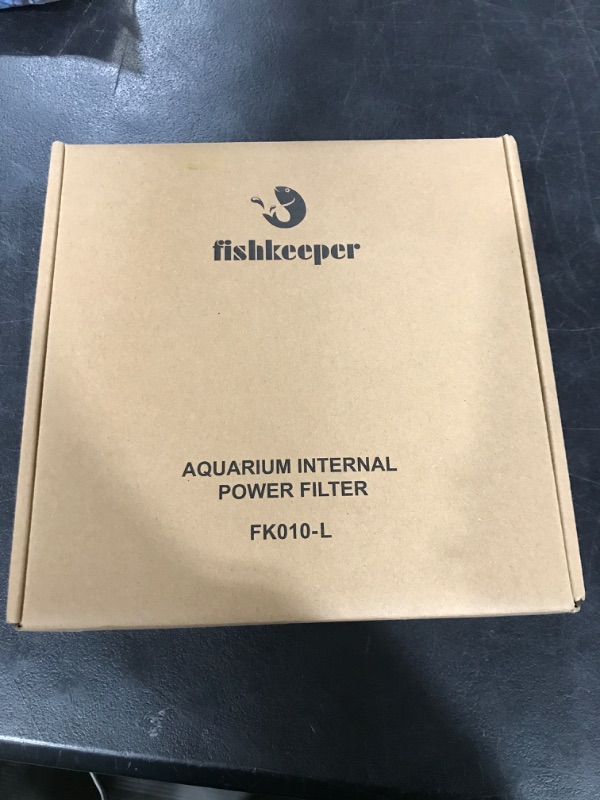 Photo 1 of fishkeeper Submersible Aquarium Filter for 40-100 Gal, 3-in-1 Biochemical Sponge Filter for Aquarium Filtration/Oxygenation/Circulation, Up to 320 GPH Adjustable Internal Fish Tank Filter (8W/13W) 8W for 40~70 gallon tanks