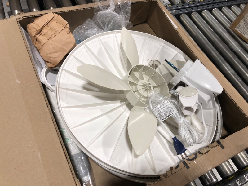 Photo 2 of Lasko, White 1820 18? Elegance & Performance Adjustable Pedestal Features Oscillating Movement Tilt-back Fan Head, 2.3