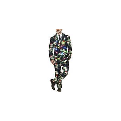 Photo 1 of  Life of the Party LED Light up 3-Piece Holiday Party Suit-Cat Size M 