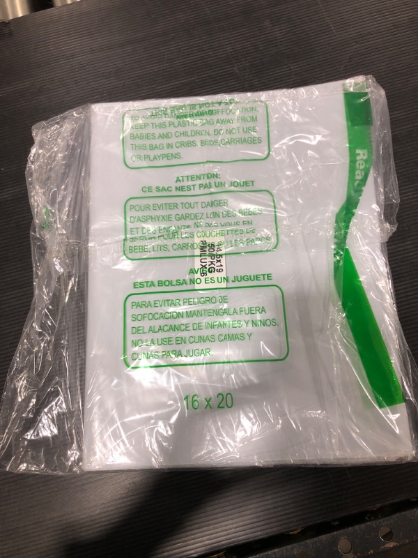 Photo 2 of Large Poly Mailers 14.5x19, Solid White Shipping Bags - Tear And Puncture Free Poly Bags - Water Resistant Mailing Bags - Packaging Bags For Small Business - 50 Count 14.5" x 19" (50Pck) white