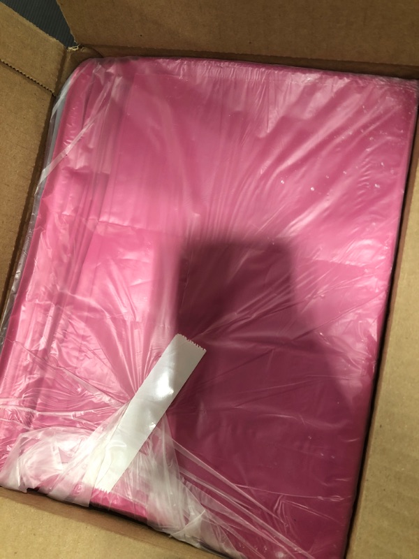 Photo 2 of Medium Poly Mailers 10x13, Solid Pink Shipping Bags - Tear And Puncture Free Poly Bags - Water Resistant Mailing Bags - Packaging Bags For Small Business - 500 Count 10" x 13"(500Pck) pink