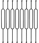 Photo 1 of  Sidasu 8 Pack Iron Balusters for Staircase Stair Spindles Square Metal Stair Balusters 