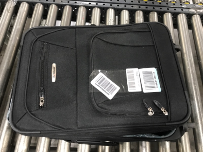 Photo 1 of 20 INCHES BLACK ROCKLAND ROLLING LUGGAGE SUITCASE