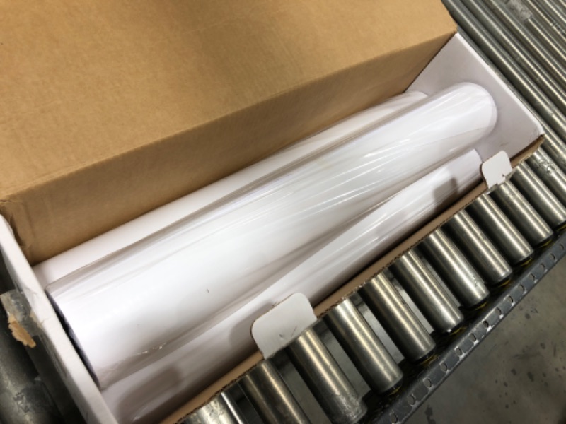 Photo 2 of 3 ROLLS ACYPAPER Plotter Paper 24 x 150, CAD Paper Rolls, 20 lb. Bond Paper on 2" Core for CAD Printing on Wide Format Ink Jet Printers, 3 Rolls per Box. Premium Quality