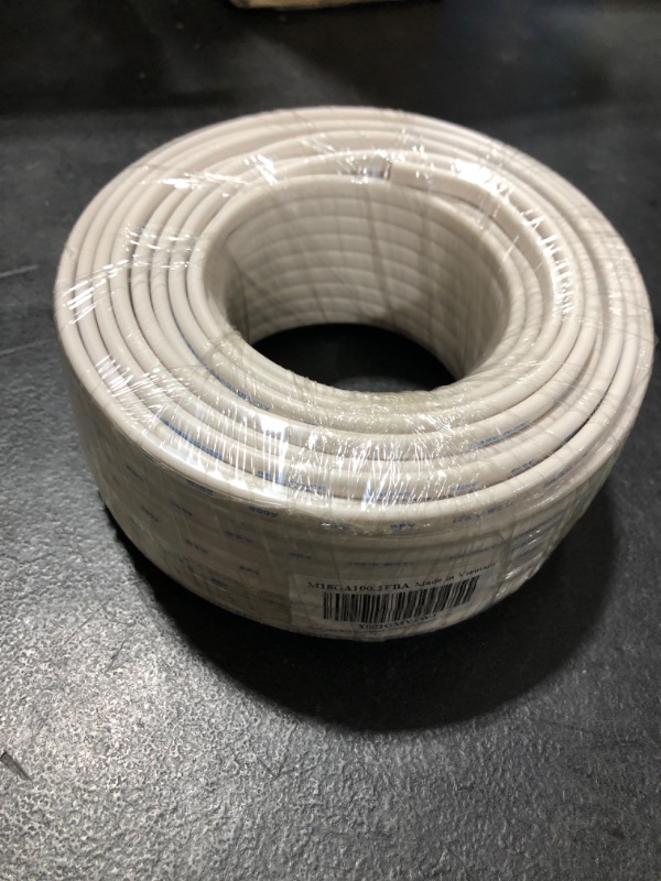 Photo 2 of GS Power 18 GA (American Wire Gauge) AWG Tinned OFC Pure Copper Duplex Red Black Sheathed Dual Conductor AC Marine Boat Battery Harness Wire Cable Length: 100 Feet (Also Available in 200 FT) 