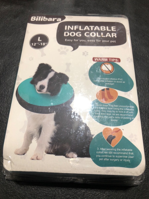 Photo 2 of Bilibara Inflatable Dog Collar L 12"-18"