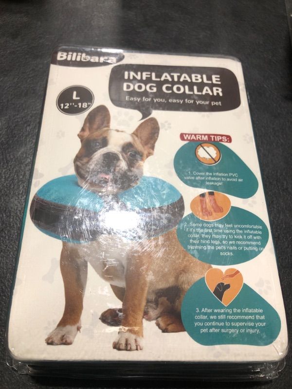 Photo 2 of Bilibara Inflatable Dog Collar L 12"-18"