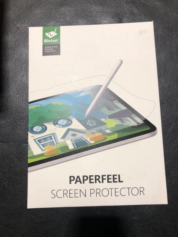 Photo 1 of Bioton [2 Pack] Paperfeel Screen Protector Compatible with iPad 10th Generation 10.9 inch (2022), [Touch Like Paper] [Anti-Glare] [Easy Installation] [Compatible with Apple Pencil]