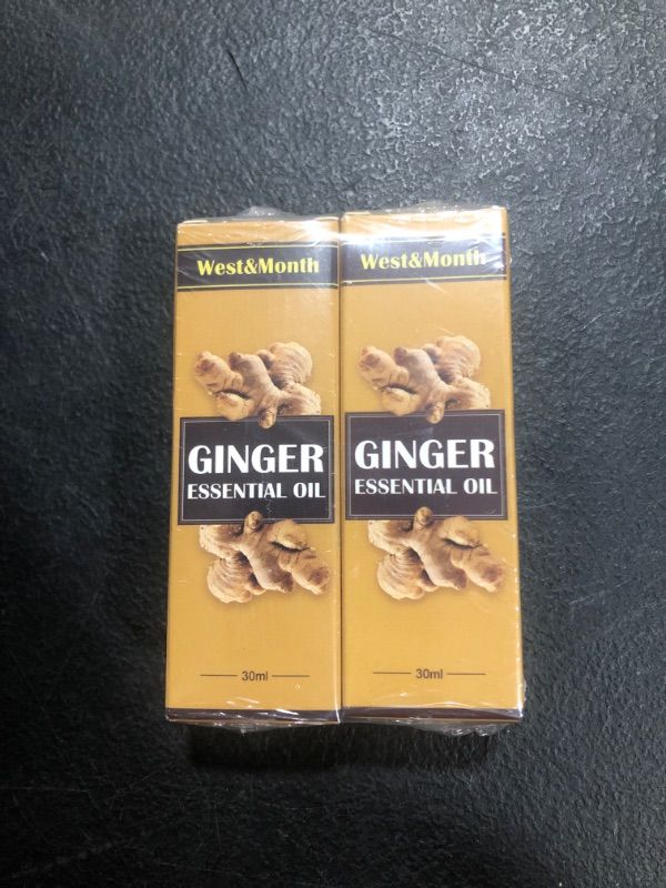 Photo 2 of Belly Drainage Ginger Oil, Organic Fat Burner Ginger Massage Essential Oil for Promote Blood Circulation Relieves Muscle Swelling and Pain 1 Fl Oz (Pack of 2)
