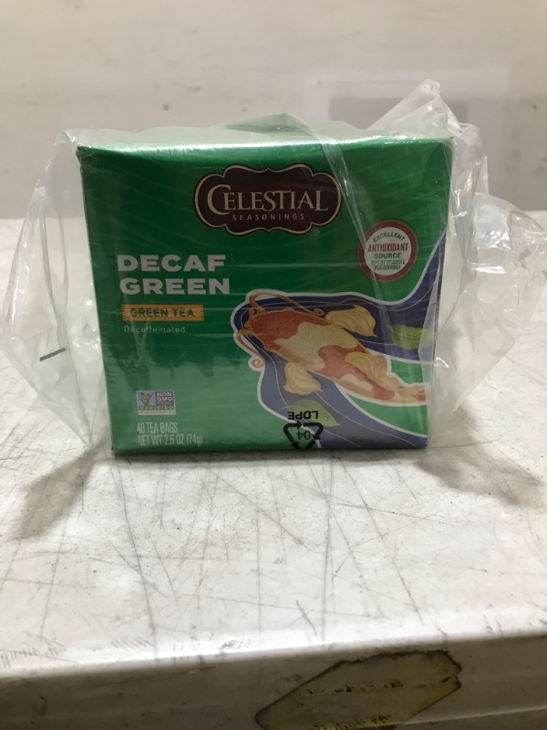 Photo 1 of 2 pack of Decaf green tea 