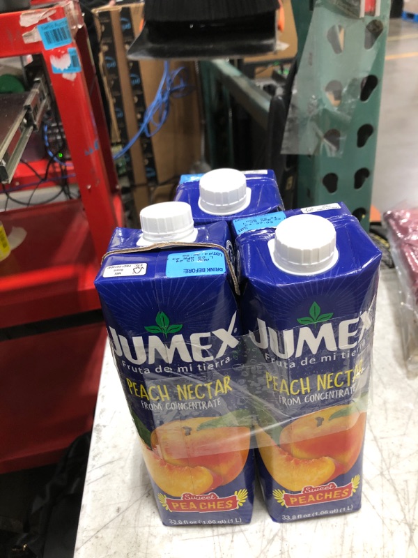 Photo 2 of  Pack of 3 Jumex Juice Tetra Peach