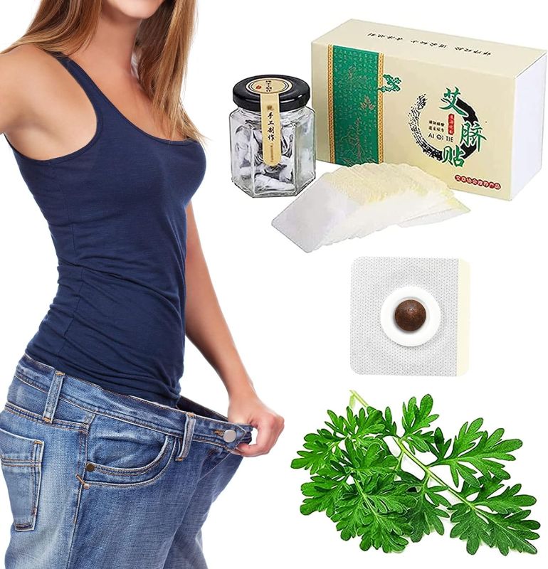 Photo 1 of Juztec Effective Ancient Remedy Healthy Belly Pellets, Herbal Waist Pellet, Wormwood Mugwort Navel Sticker for Women and Men, Perfect Abdomen Waist Path Particle exp 6-5-24