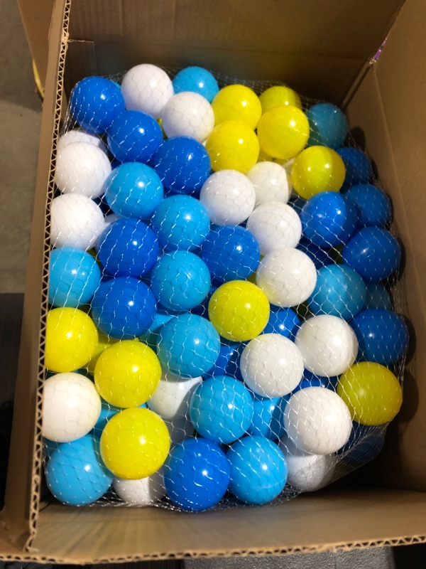 Photo 1 of 100 PACK TOY BALLS 