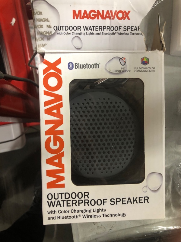 Photo 2 of MAGNAVOX Outdoor Waterproof Speaker