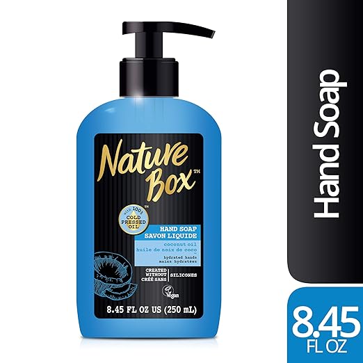 Photo 1 of 2 pack of Nature Box Liquid Hand Soap - for Hydrated Hands, with 100% Cold Pressed Coconut Oil, 8.45 Ounce
