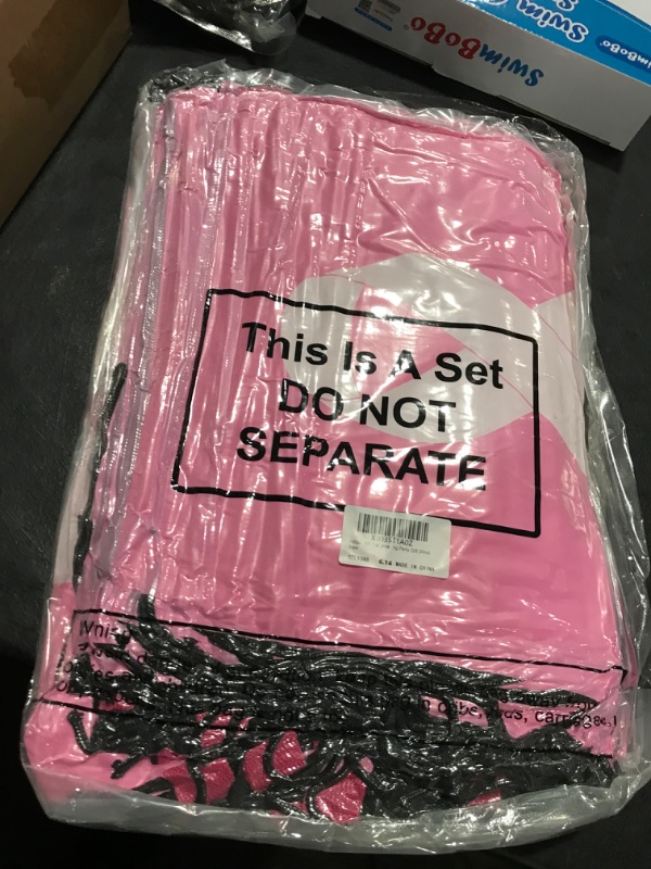 Photo 1 of 50 pc pink awareness bags 