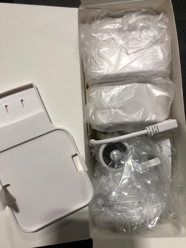 Photo 1 of All-New Blink Outdoor Camera Housing and Mounting Bracket (4th Gen & 3rd Gen), 3 Pack Protective Cover and 360° Adjustable Mount with Sync Module 2 Outlet Mount (White)