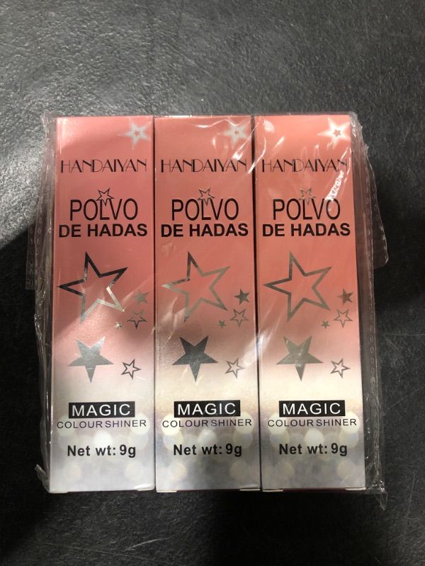 Photo 1 of 9G MAGIC BODY COLOR SHIMMER SHINER 3 PC
EXPIRE 2028