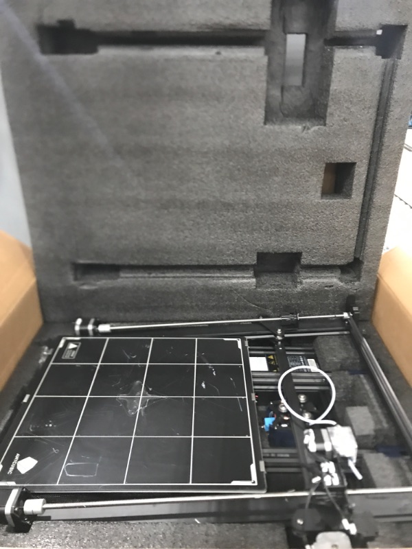 Photo 3 of Anycubic Kobra Max 3D Printer, Smart Auto Leveling with Self-Developed ANYCUBIC LeviQ Leveling and Filament Run-Out Detection, Large Build Size 17.7" x 15.7" x 15.7"