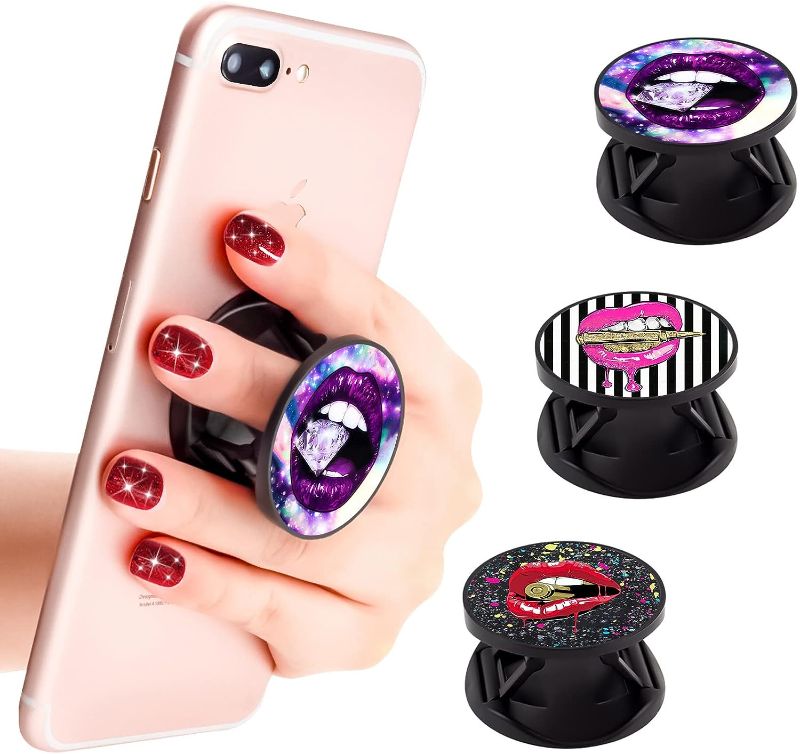 Photo 1 of 2 Pack Bundle - BF2JK 3 Pack Cell Phone Foldable Holder Finger Stand for Smartphones,Tables,Pads