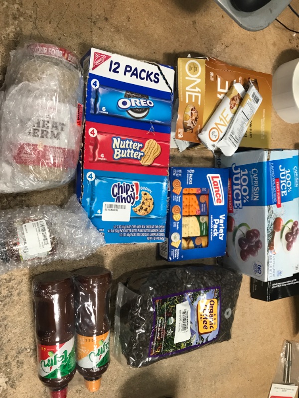 Photo 1 of 8PK BUNDLE OF MIXED FOODS (SOME ITEMS MAY BE EXP)