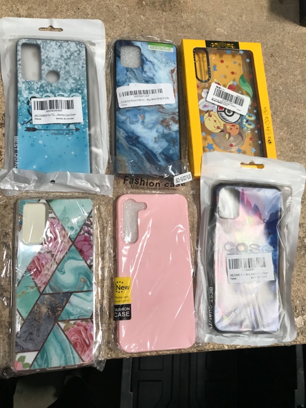 Photo 1 of 6PCS MIXED MODELS ANDROID CASES