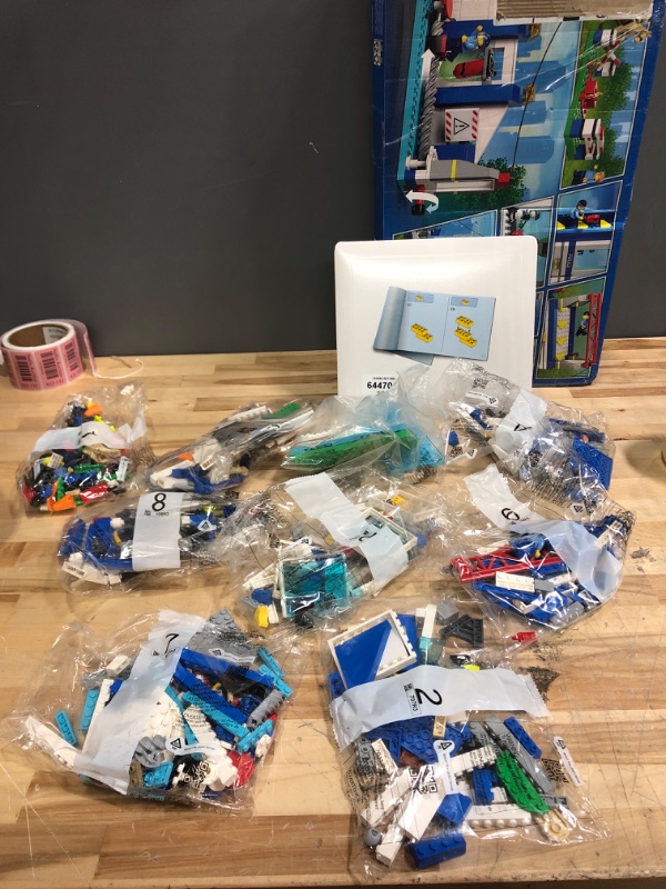 Photo 3 of ****  NEW****
LEGO City Police Training Academy 60372, Station Playset with Obstacle Course, Horse Figure, Quad Bike Toy and 6 Officer Minifigures, for Kids Ages 6 Plus Frustration-Free Packaging