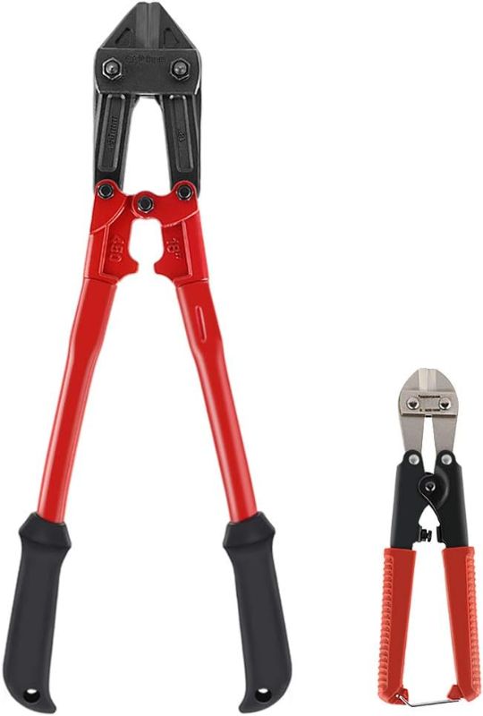 Photo 1 of 
18" Cutter Only***MAXPOWER 2Pcs Bolt Cutter Set, 18-Inch Heavy Duty Bolt Cutter, Chrome Molybdenum Steel Blade
Size:8 in. + 18 in. / 1 Pcs