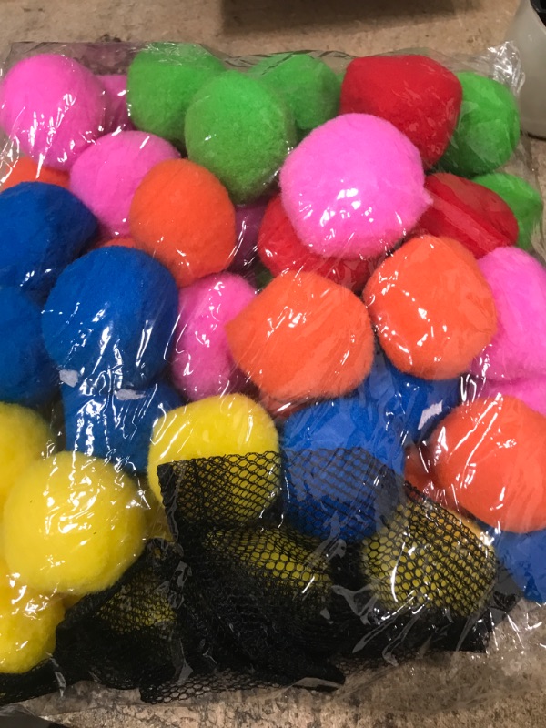 Photo 2 of 60 Pcs Reusable Water Balls, Reusable Water Balloons for Outdoor Toys and Games, Water Toys for Kids and Adults Boys and Girls - Summer Toys Ball for Pool and Backyard Fun Multicolor 60