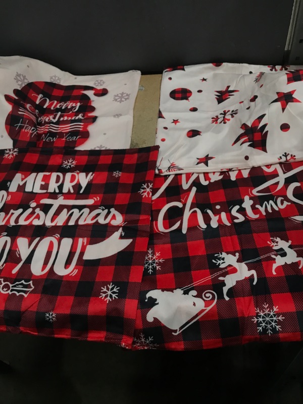 Photo 1 of  Christmas Pillow Covers 18x18 Set of 4