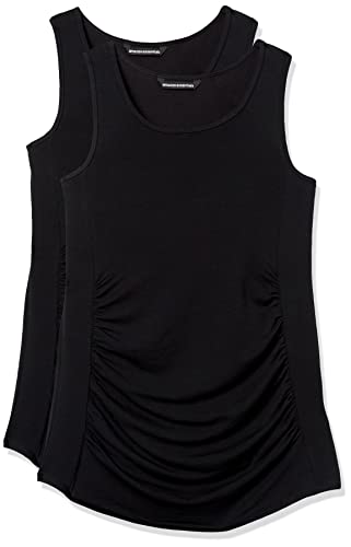 Photo 1 of Amazon Essentials Women's Active Tank Top, Pack of 2, Black, Medium
