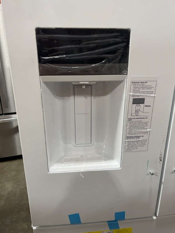 Photo 3 of Frigidaire 27.8-cu ft French Door Refrigerator with Ice Maker (White) ENERGY STAR