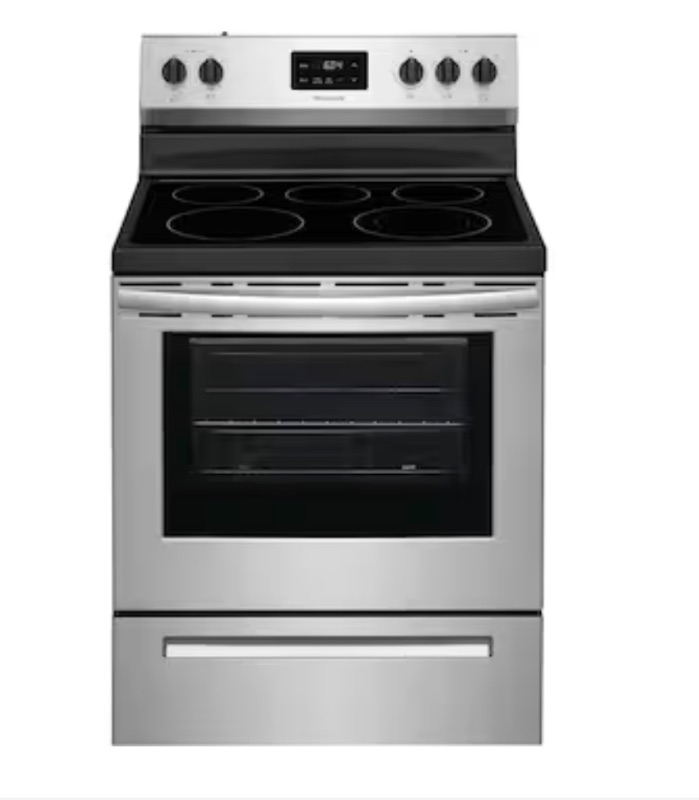 Photo 1 of Frigidaire 30-in Smooth Surface 5 Elements 5.3-cu ft Freestanding Electric Range 