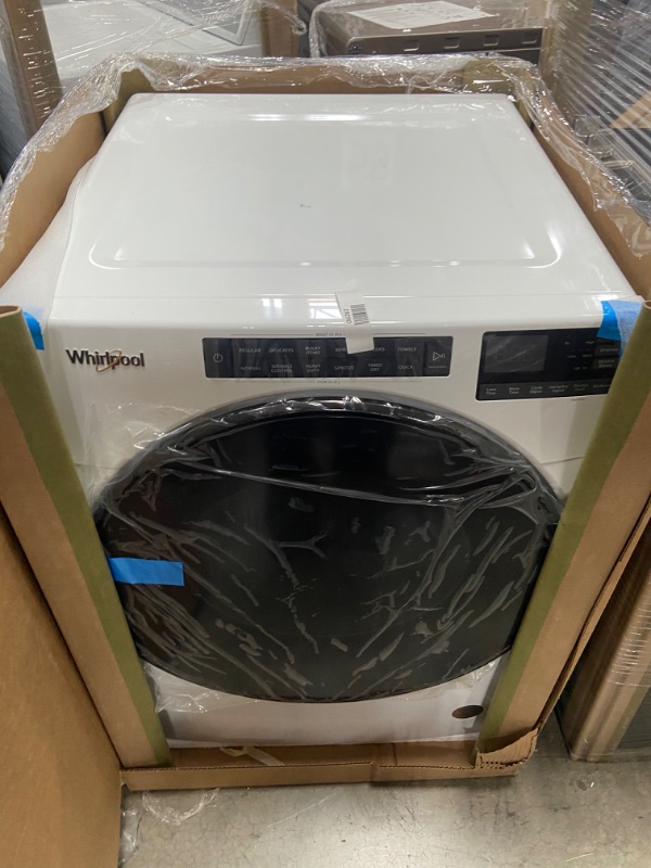 Photo 2 of Whirlpool 7.4-cu ft Stackable Electric Dryer (White) ENERGY STAR