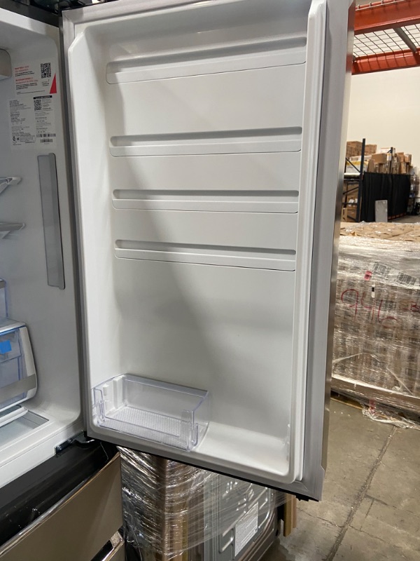 Photo 11 of Frigidaire Gallery 21.5-cu ft 4-Door Counter-depth French Door Refrigerator with Ice Maker 