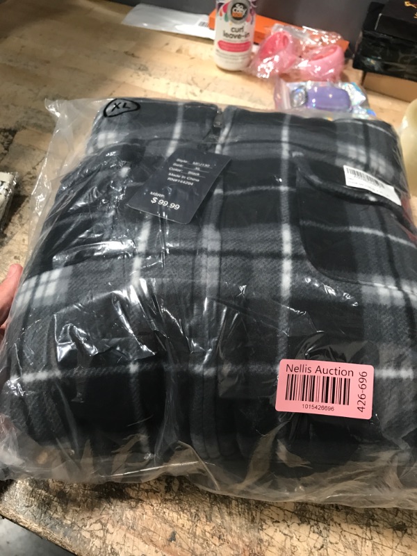 Photo 1 of Black Plaid Sweatshirt