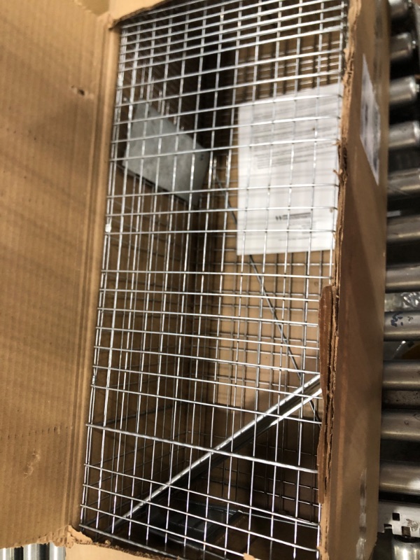 Photo 1 of Havahart 1079SR Large 1-Door Humane Catch and Release Live Animal Trap for Raccoons, Cats, Bobcats, Beavers, Small Dogs, Groundhogs, Opossums, Foxes, Armadillos, and Similar-Sized Animals