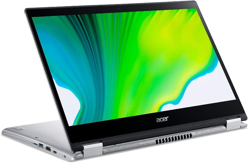 Photo 1 of acer Spin 3 14" Laptop - 10th Gen Intel Core i5-1035G1 14" Widescreen IPS LED-Backlit FHD (1920 x 1080) Display 8 GB RAM 256 GB SSD SP314-54N-58Q7
