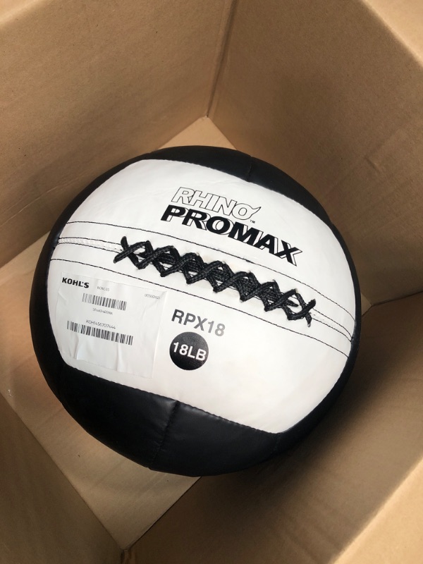 Photo 1 of Champion Sports Rhino Promax Slam Balls, Soft Shell with Non-Slip Grip - Medicine Wall Ball for Slamming, Bouncing, Throwing - Exercise Ball Set for Weightlifting, TRX, Plyometrics, Cross Training