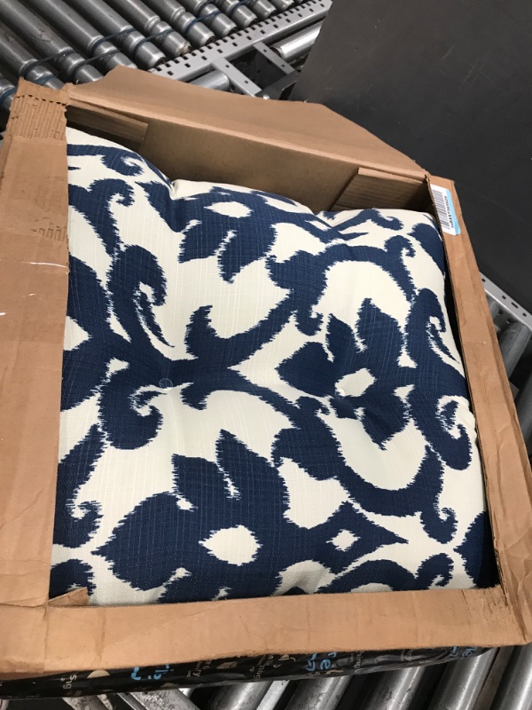 Photo 2 of **ONE ONLY**
pillow perfect indoor\outdoor blue and white
